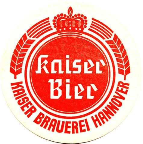 hannover h-ni kaiser rund 1a (215-kaiser bier-rot)